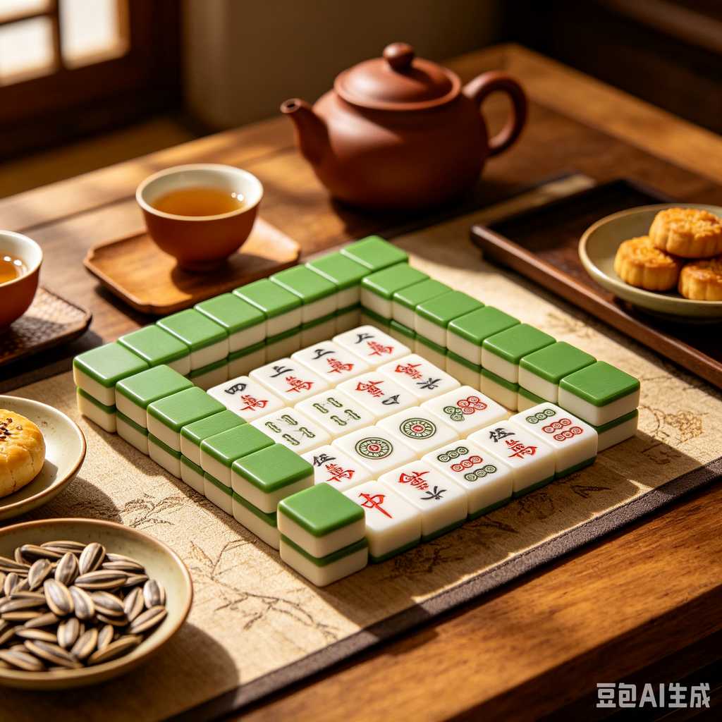 lightweight mahjong tile set
